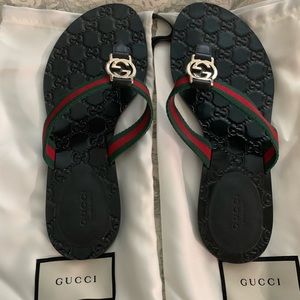 GG thong Web sandal